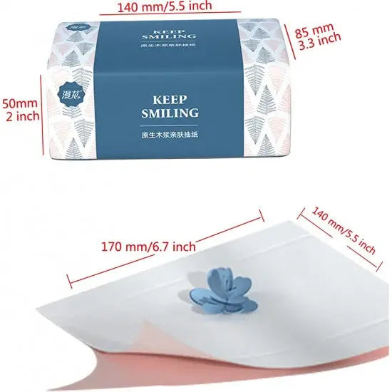 Keep Smiling Tissue (5 packets) Keep Smiling