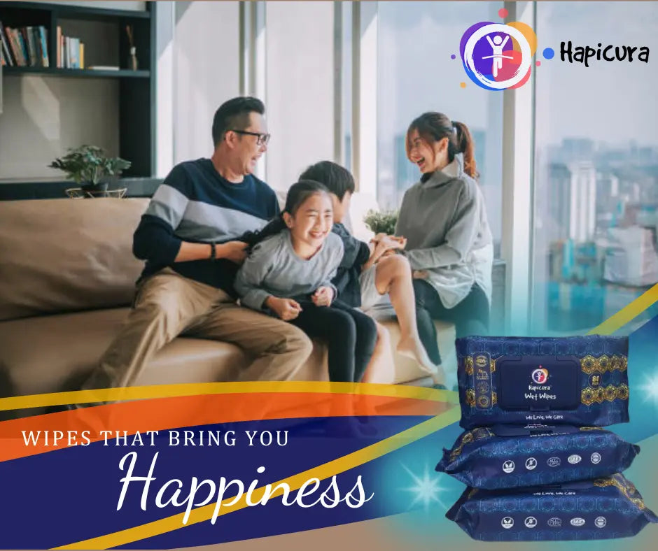 Hapicura Ultra Thin Wet Wipes (80 Sheets) Hapicura Malaysia