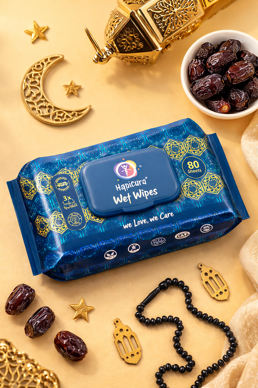 Hapicura Ultra-Thin Wet Wipes – Ramadan Beli 1 Percuma 1 🌙✨