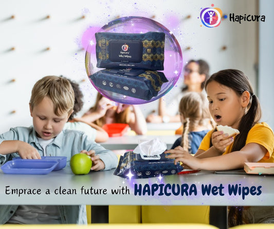 Hapicura Ultra Thin Wet Wipes (80 Sheets)