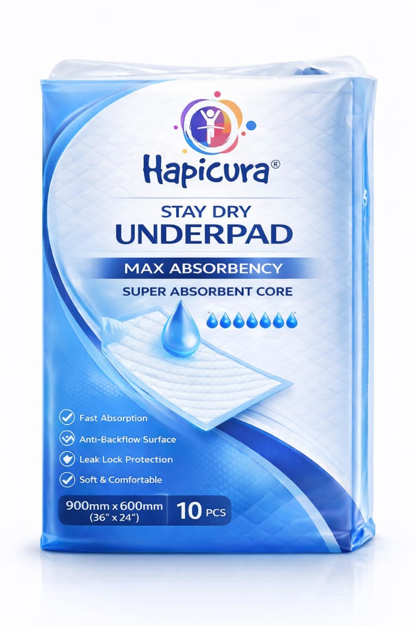 Hapicura Stay Dry Underpad - Reliable Protection for Everyday Care