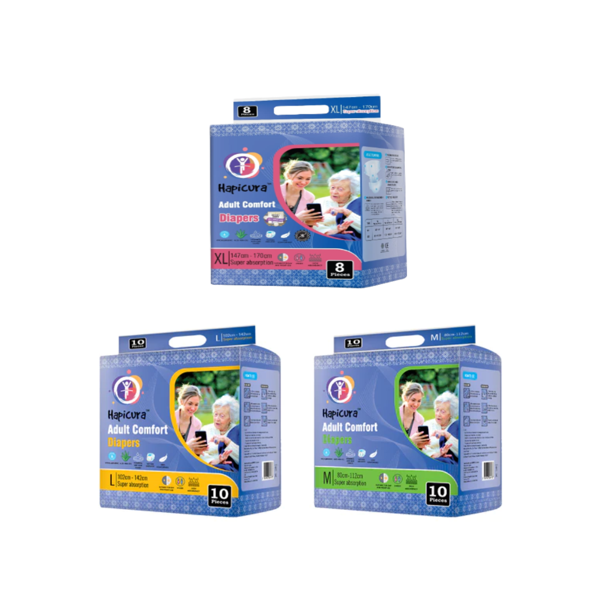 Hapicura Adult Comfort Diaper Hapicura Malaysia