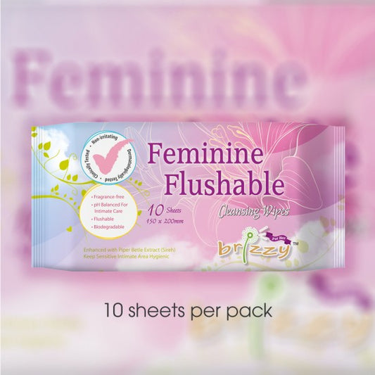 Feminine Wet Wipes (10 Sheets)